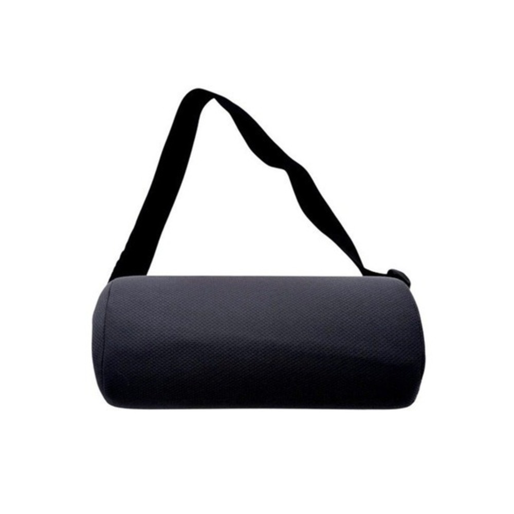 OPTP Original McKenzie Lumbar Roll Back Support Cushion Adjustable Strap Gray